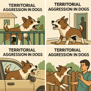 Read more about the article Territorial Aggression in Dogs. The ultimate vet Guide 2025