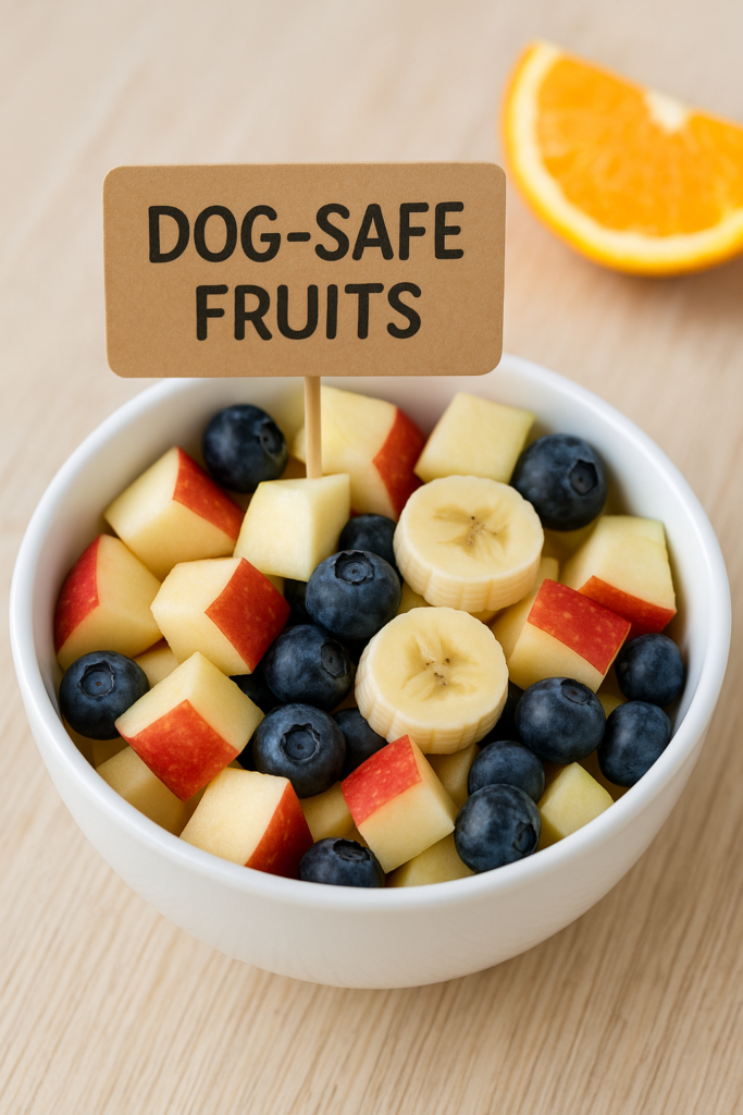 "best dog-safe fruits – can dogs eat oranges compared"