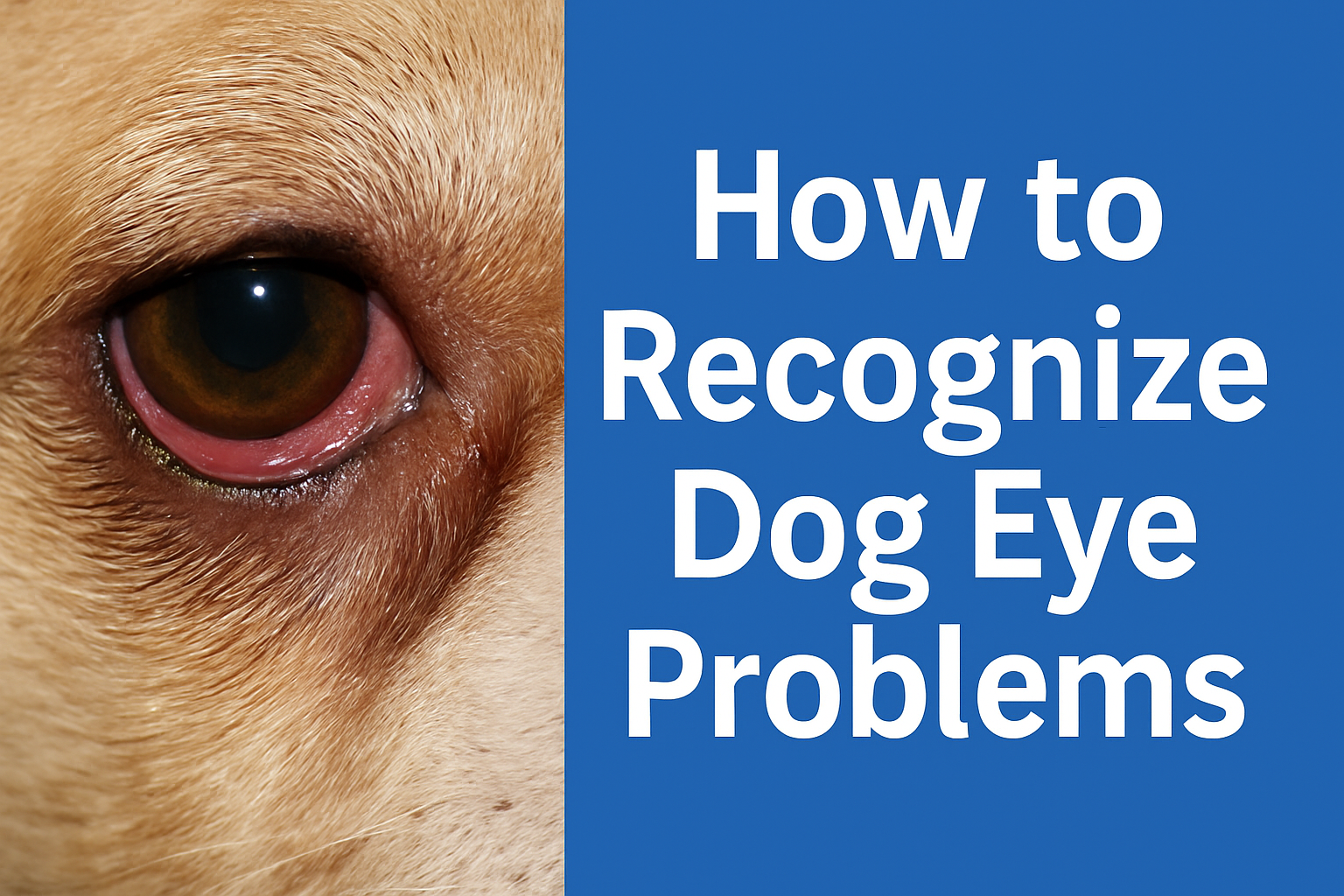 Read more about the article 15 Urgent Dog Eye Problems: Signs, Causes & How to Treat Them Fast