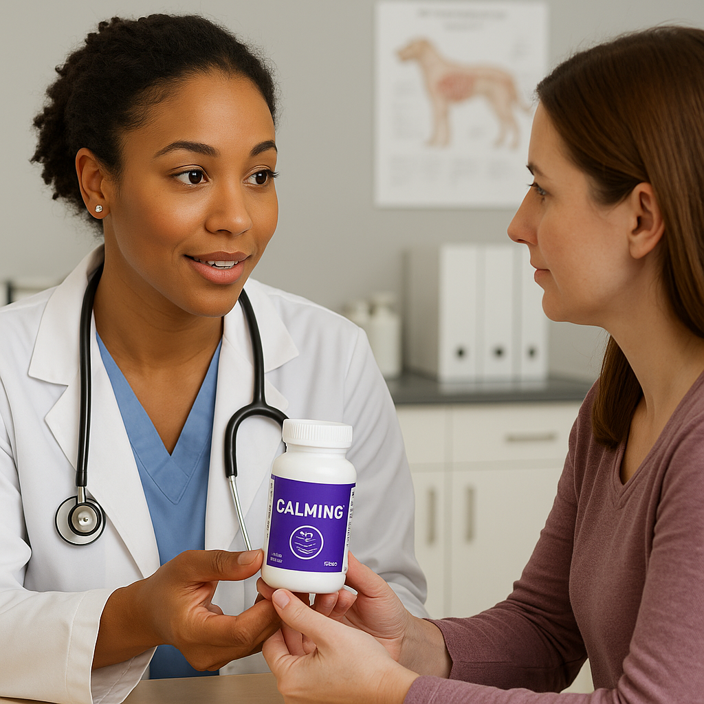 Vet-recommended supplements for thunder anxiety in dogs