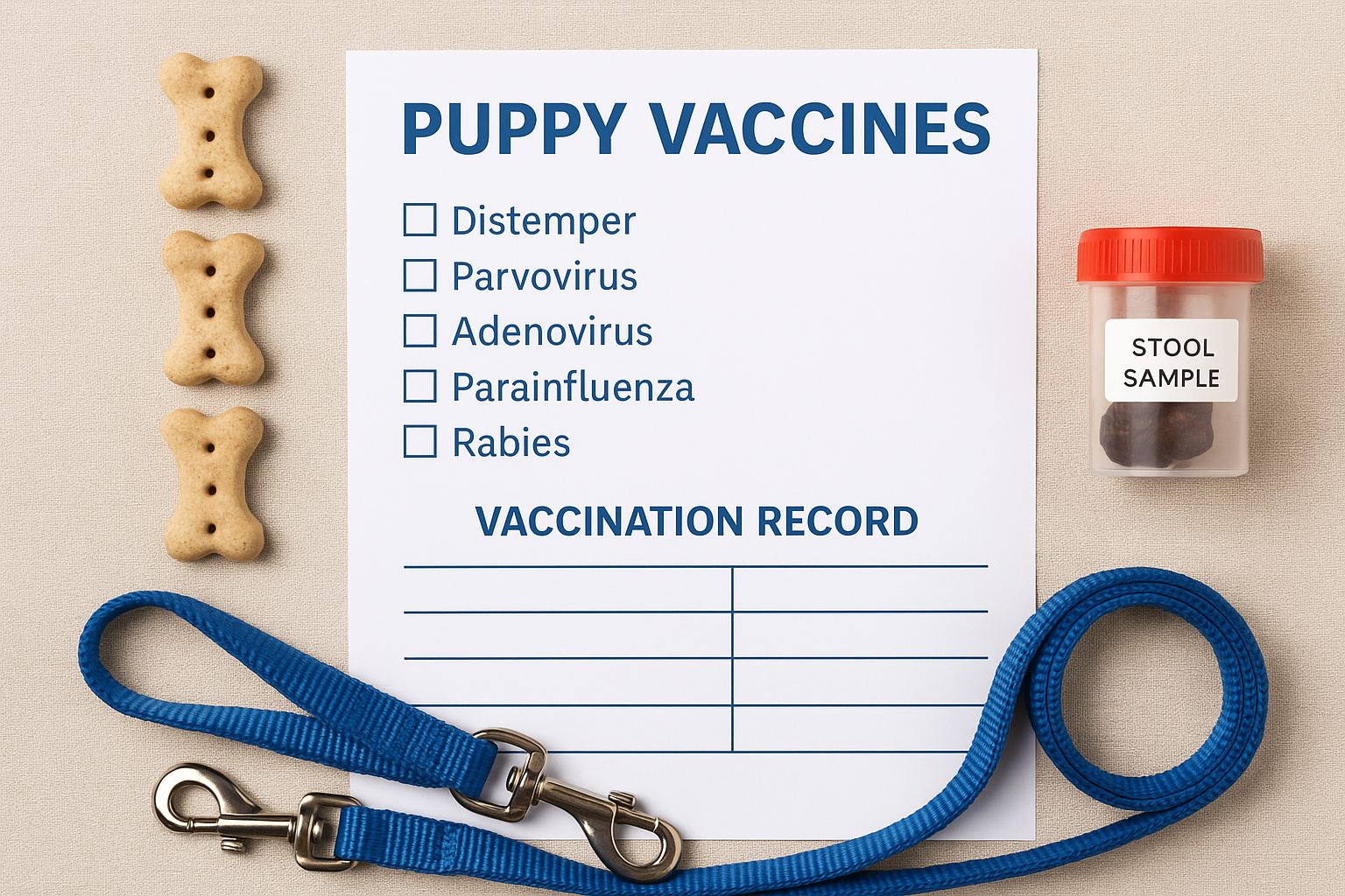 Checklist for pet parents before puppy vaccination schedule appointment