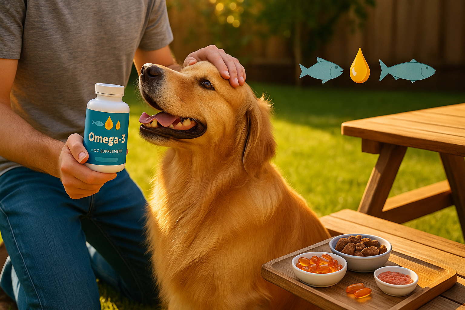 Read more about the article Top 5 Omega‑3 Supplements for Dog Coat Health (2025 Vet Guide)