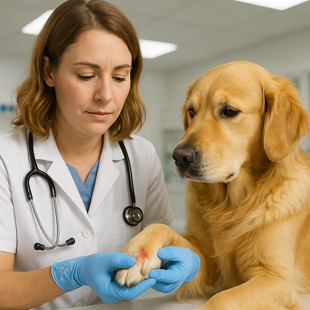 "Veterinary diagnosis as a key step in canine atopic dermatitis management"