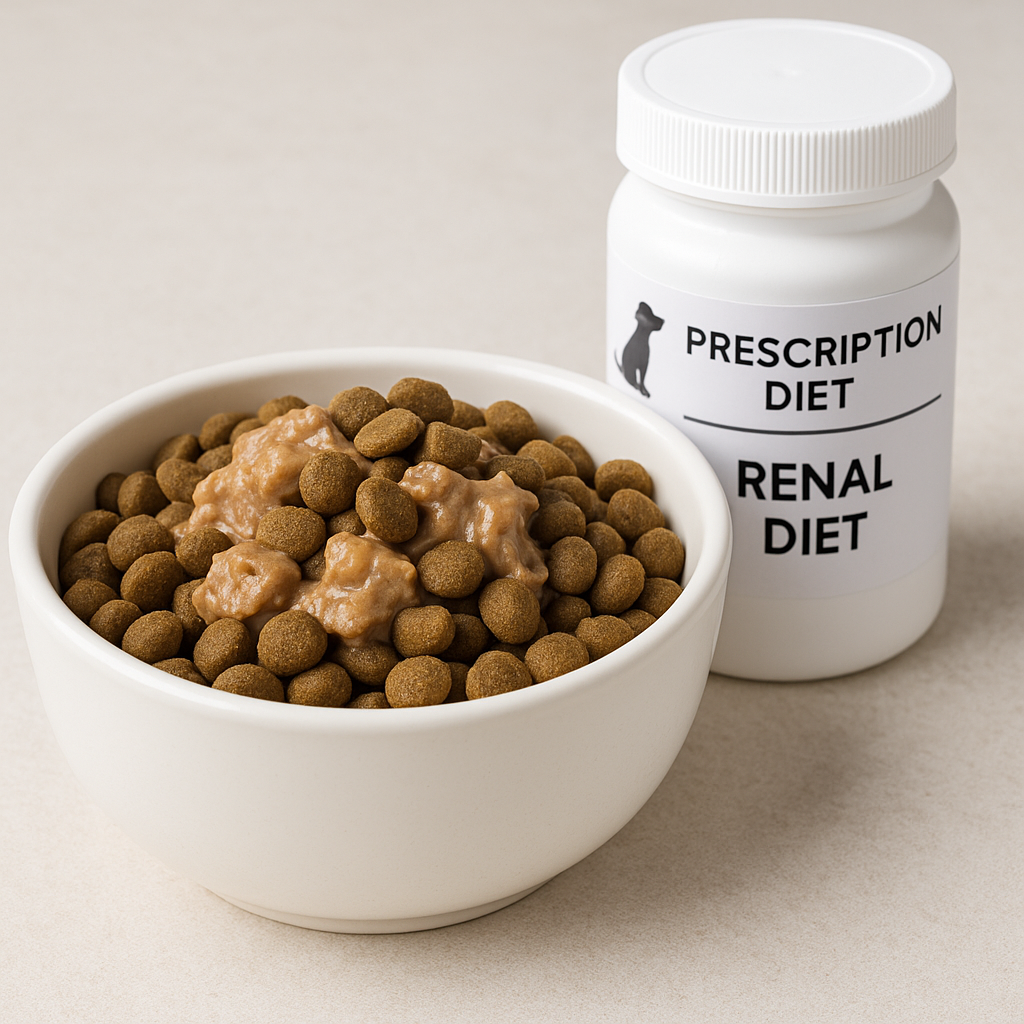 "renal diet food formulated for chronic kidney disease in dogs"