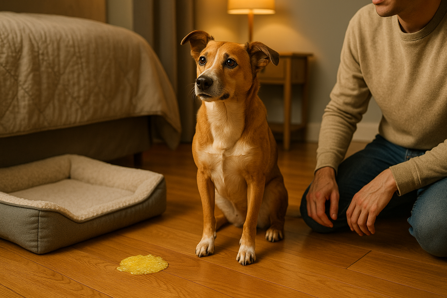 Read more about the article Dog Throwing Up Yellow Foam at Night? Vet Advice & Fixes 101