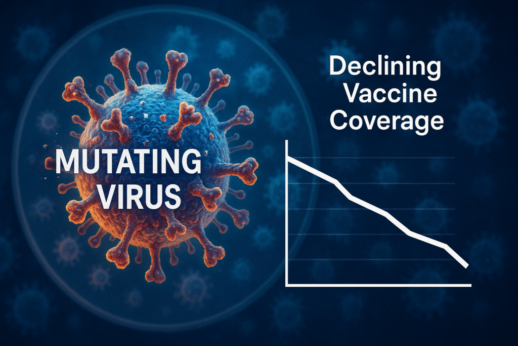 "mutated virus and vaccine failure driving canine parvovirus threat 2025"
