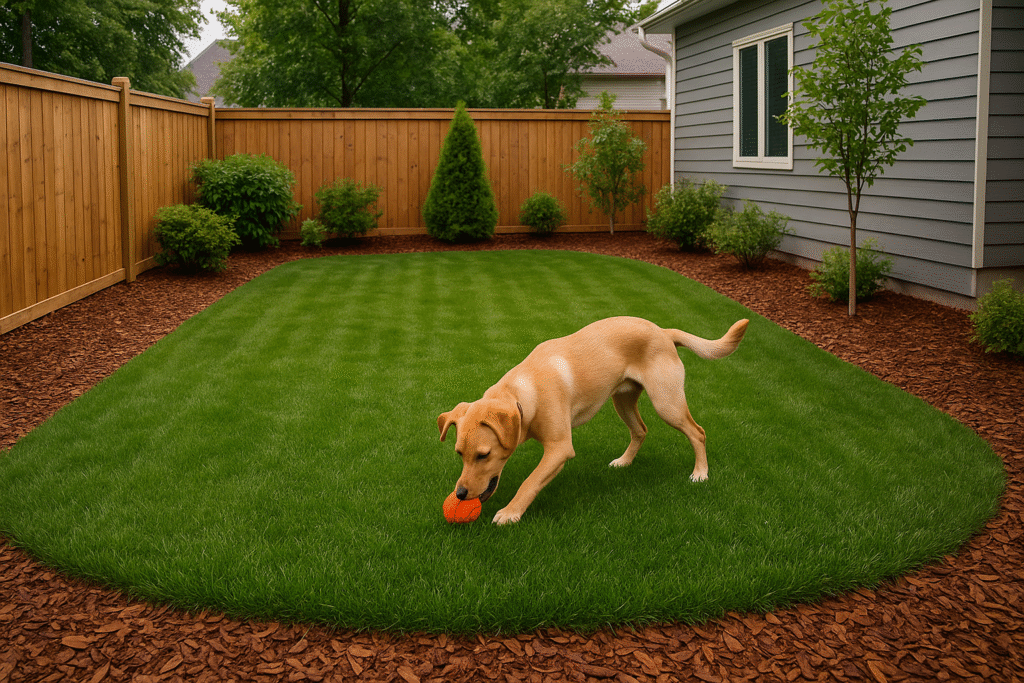 "Tick-safe backyard setup – environmental tips for Lyme disease in dogs"