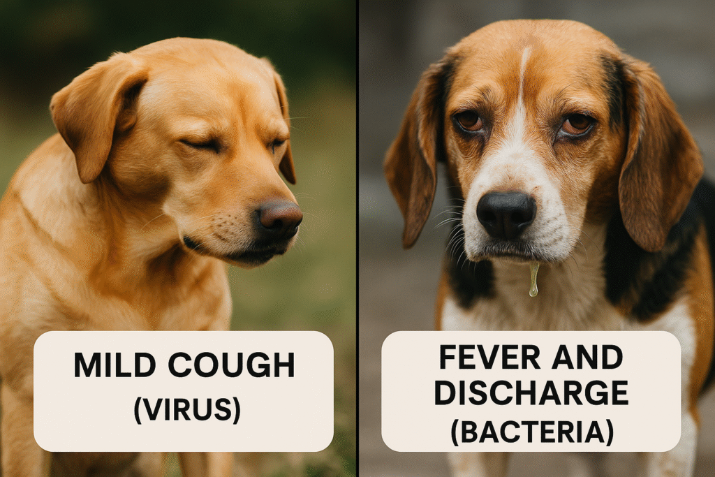  “Comparison of viral and bacterial kennel cough causes and treatment outcomes”