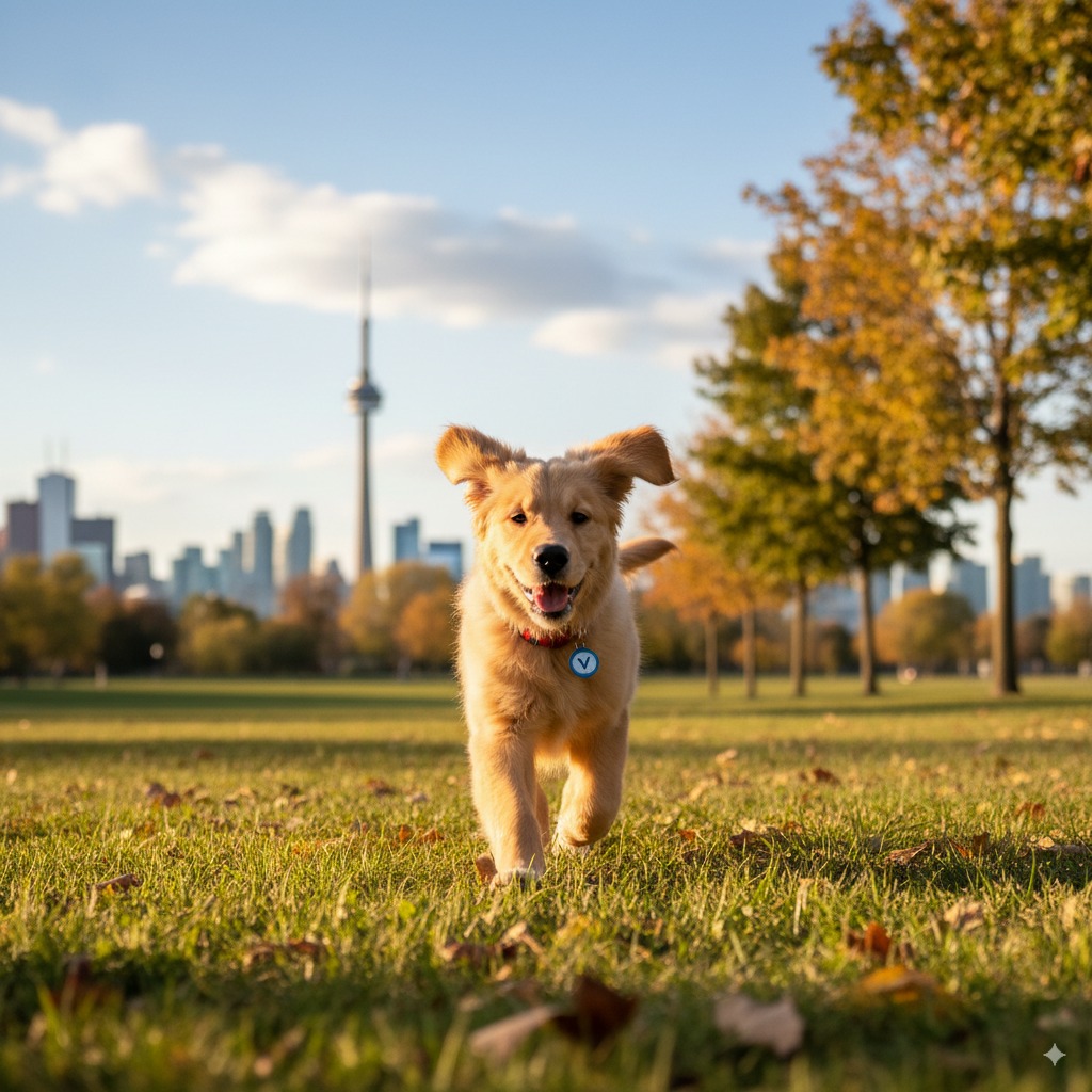 "A healthy, happy puppy enjoying life safely thanks to a complete puppy vaccination schedule."
