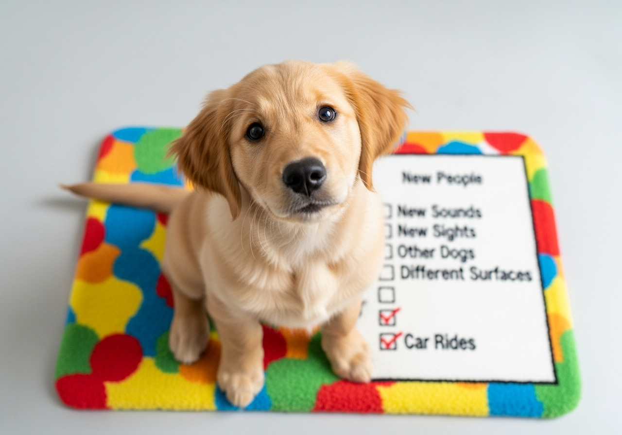 You are currently viewing Essential Puppy Socialization Checklist to Prevent Fear 101