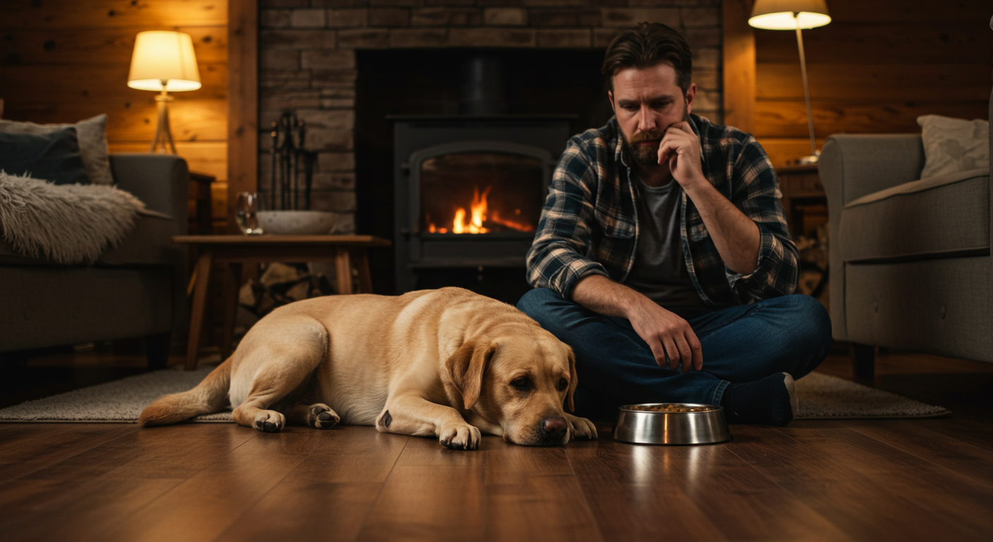 Read more about the article How Long Can a Sick Dog Go Without Food? | Vet Timeline & Tips 101