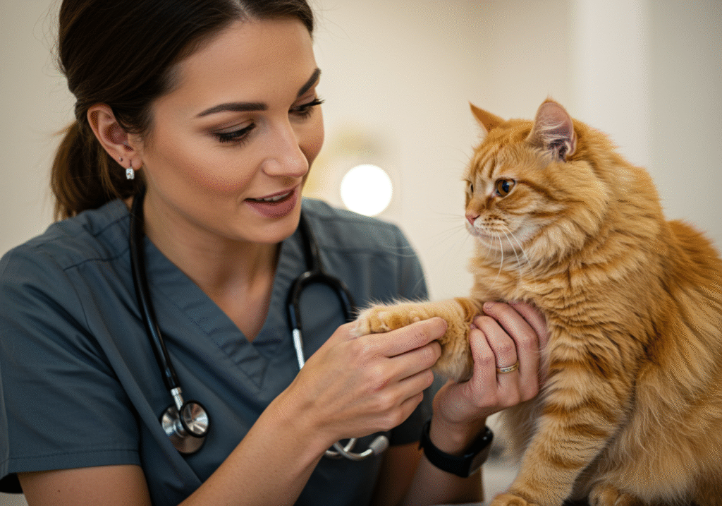A key factor in how to choose a veterinarian is observing the gentle, Fear Free handling of pets.
