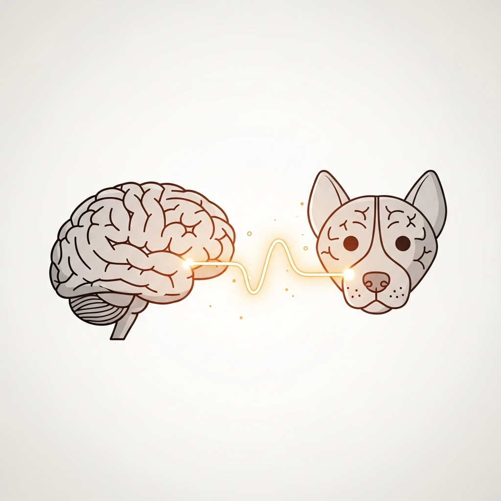 "A graphic illustrating the scientific bond that makes for affectionate dog breeds."