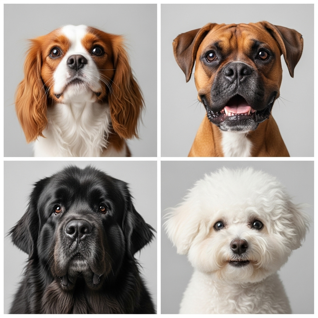 "A collection of top affectionate dog breeds as ranked by a veterinarian."