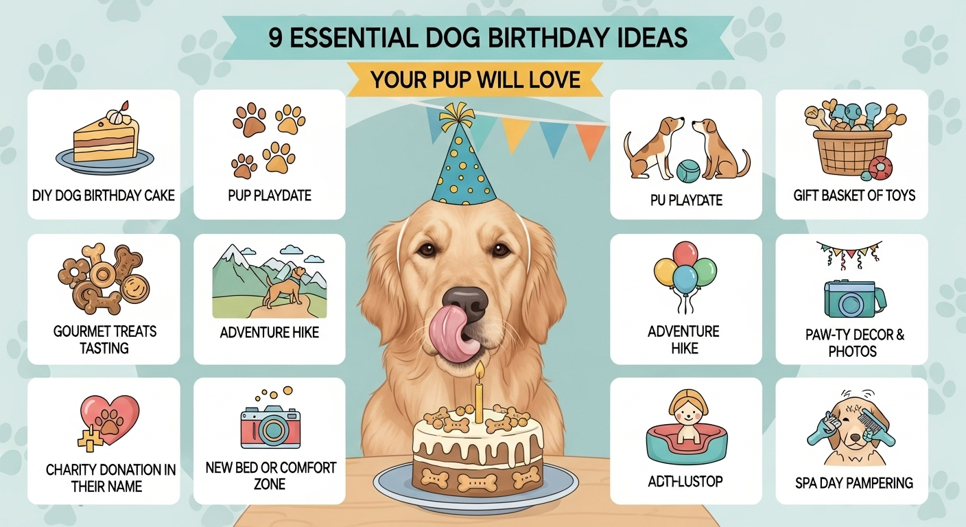 Read more about the article 9 Essential Dog Birthday Ideas Your Pup Will Love