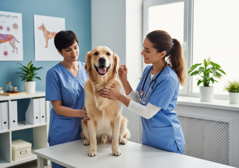 "canine heartworm prevention vet visit"